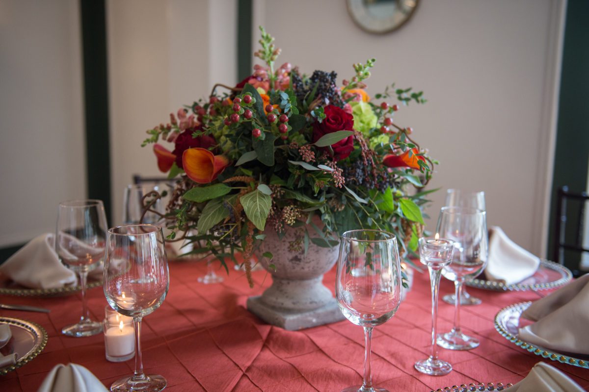 Autumn Table Arrangement