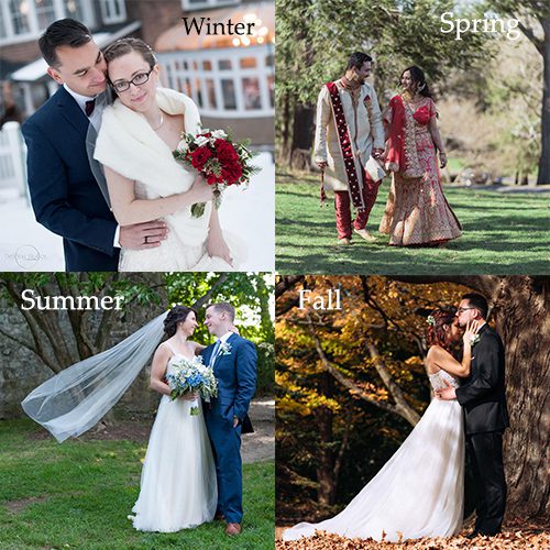 wedding-couples-in-spring-summer-winter-fall